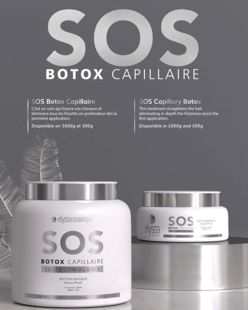 SOS Botox Capillaire - 1kg Elyssa Cosmétiques