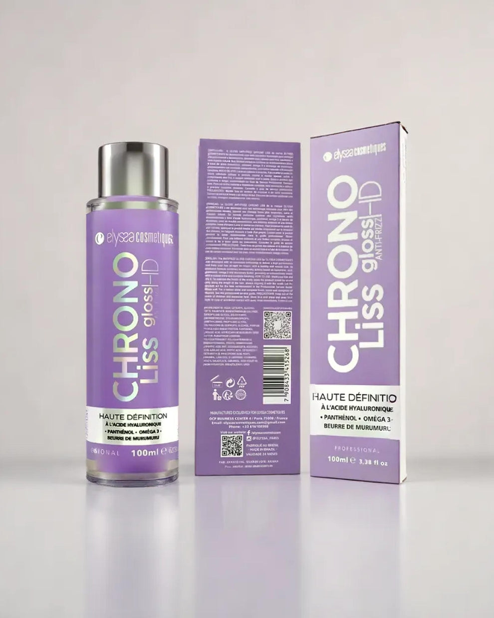 Lissage 10 minutes Chrono Liss - 100ml Elyssa Cosmétiques