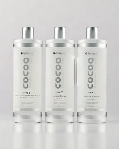 Kit Lissage Tanin Cocoa Organic Protéine - 3x1L Elyssa Cosmétiques