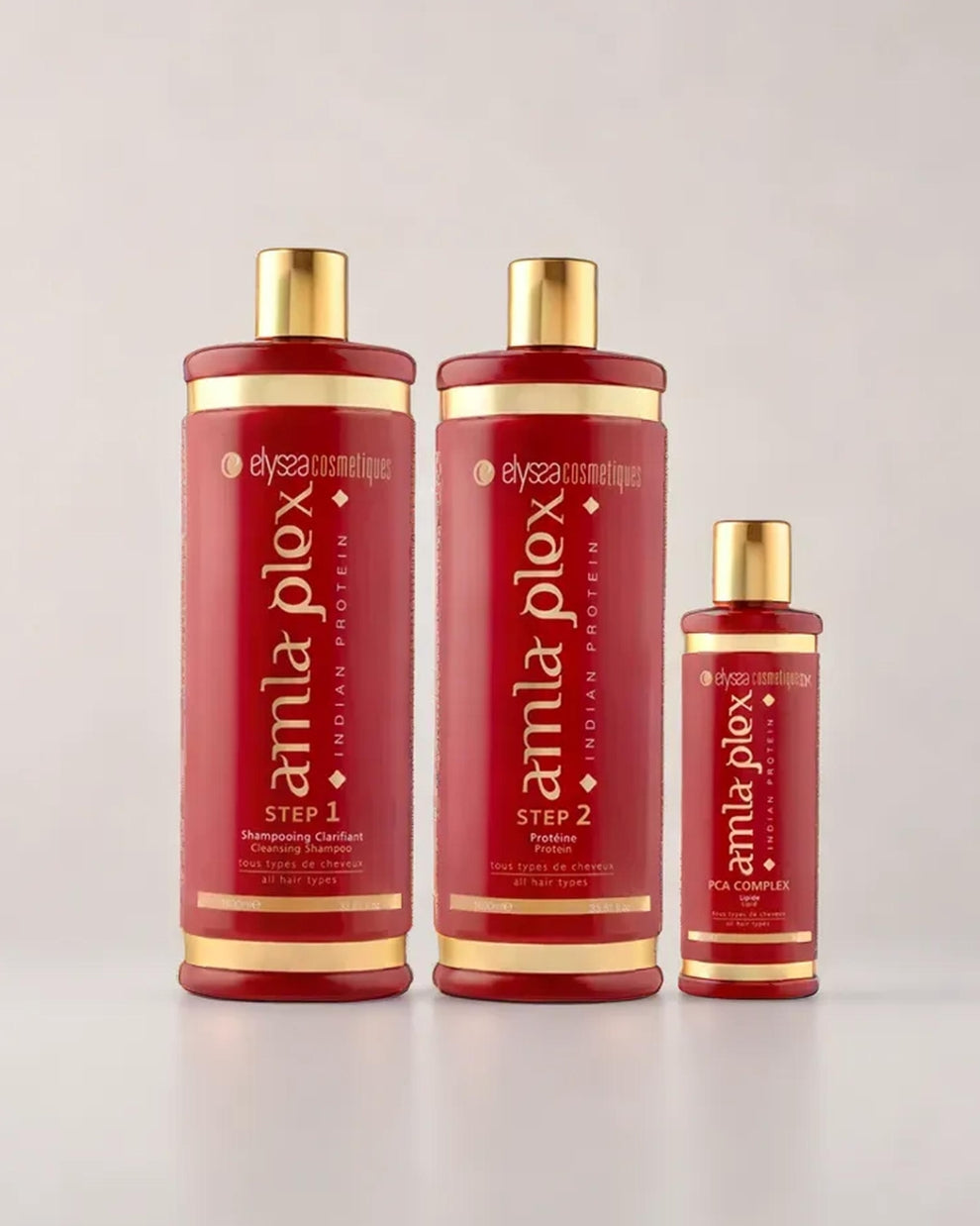 Kit Lissage Indien Amla Plex 2x1L + PCA 200 ml Elyssa Cosmétiques